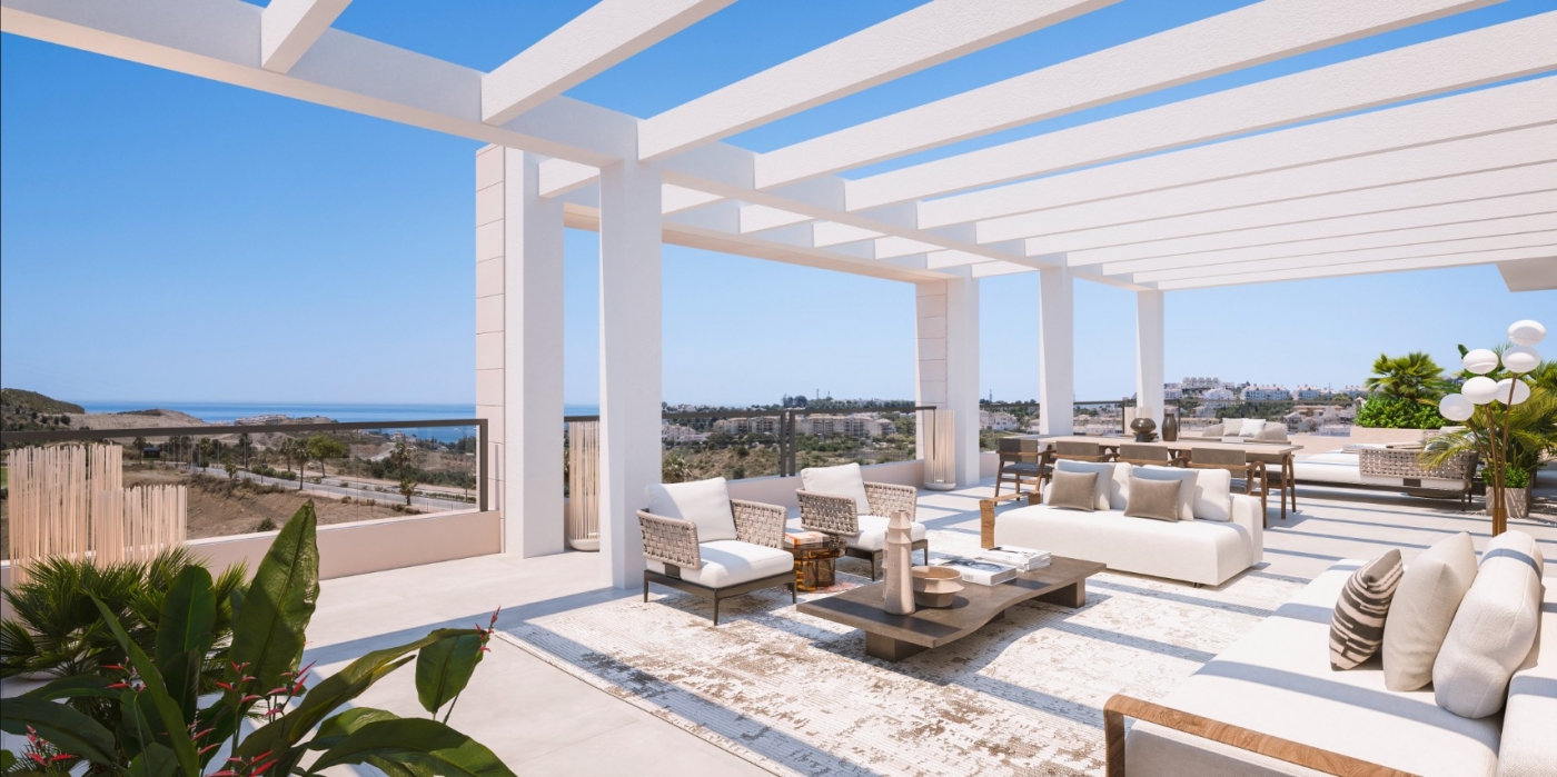 Frontline Golf new development in Mijas