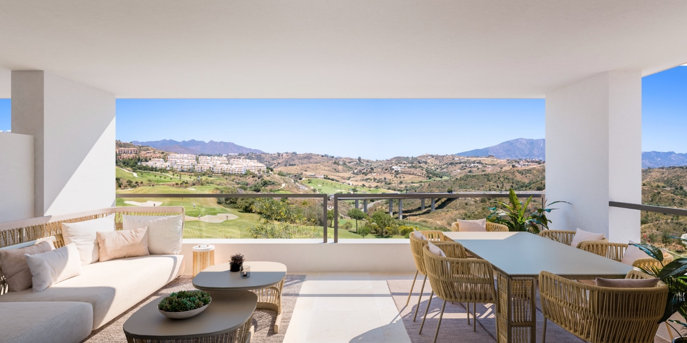 Frontline Golf new development in Mijas