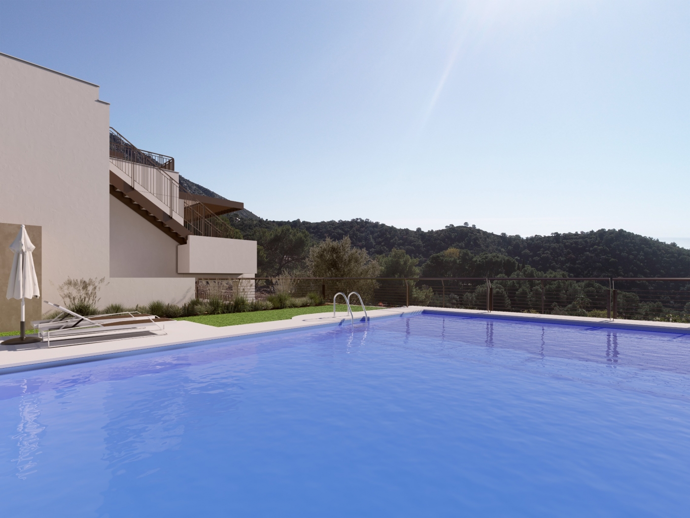 Promoción de apartamentos entre Marbella e Istán