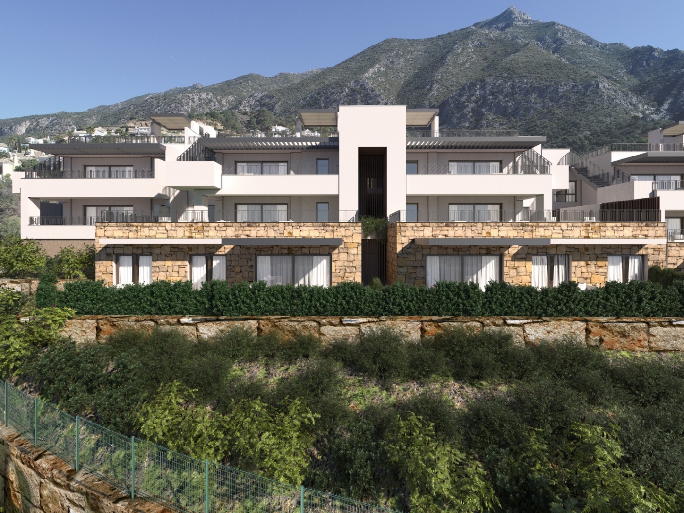 Promoción de apartamentos entre Marbella e Istán