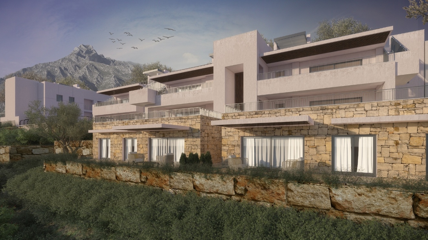 Promoción de apartamentos entre Marbella e Istán
