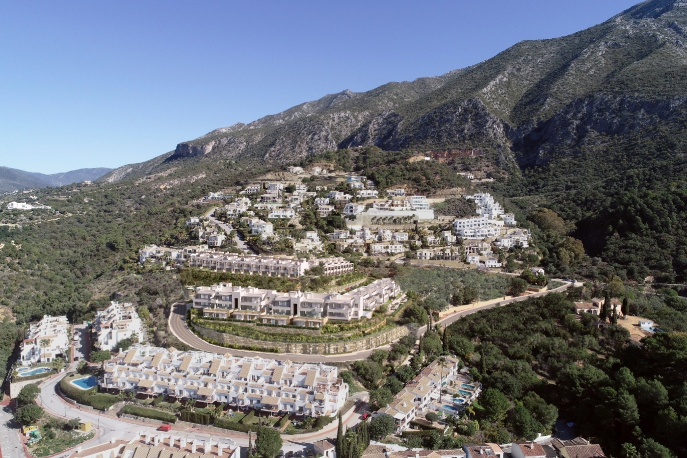 Promoción de apartamentos entre Marbella e Istán