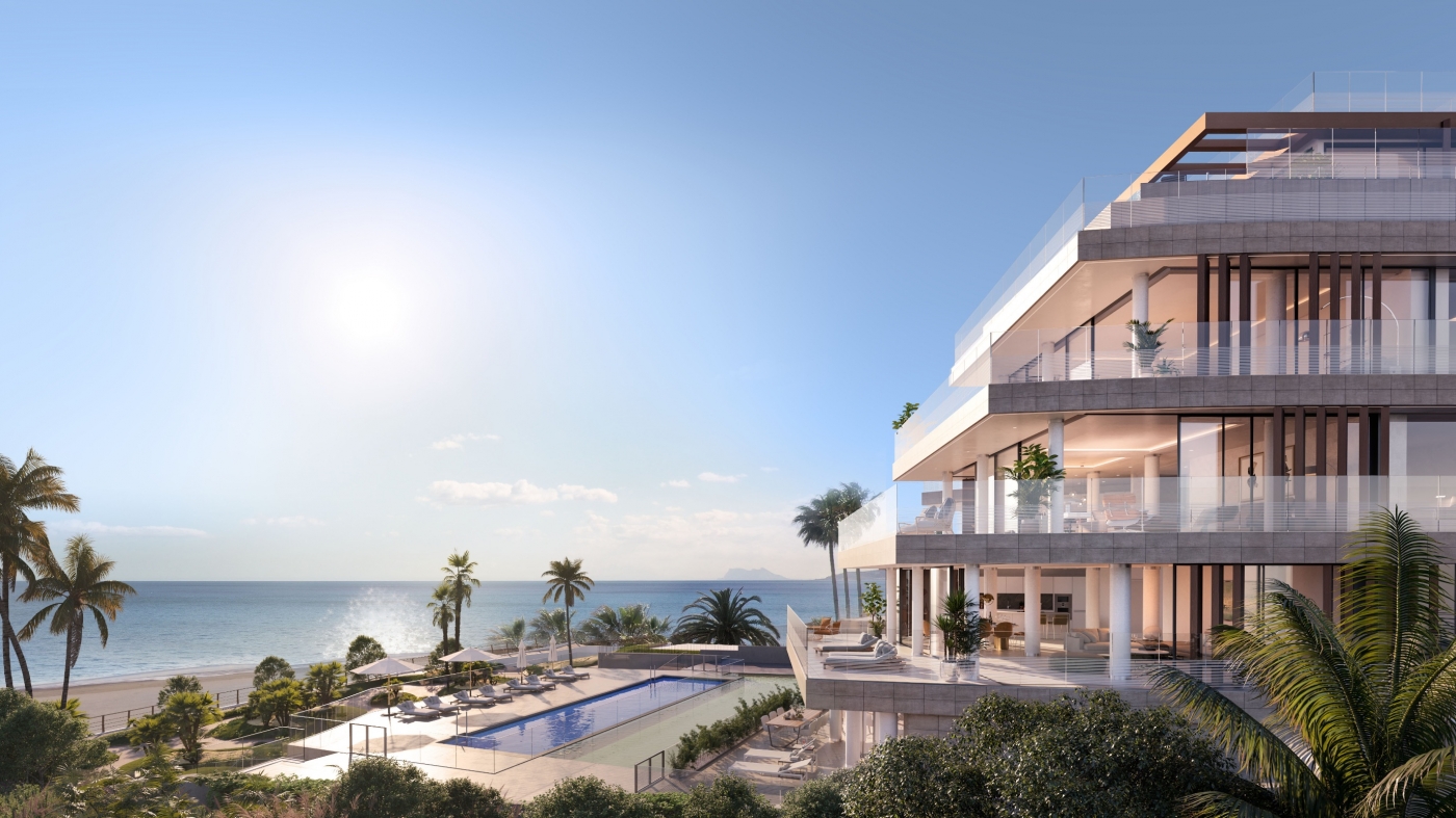 Beachfront development in Estepona