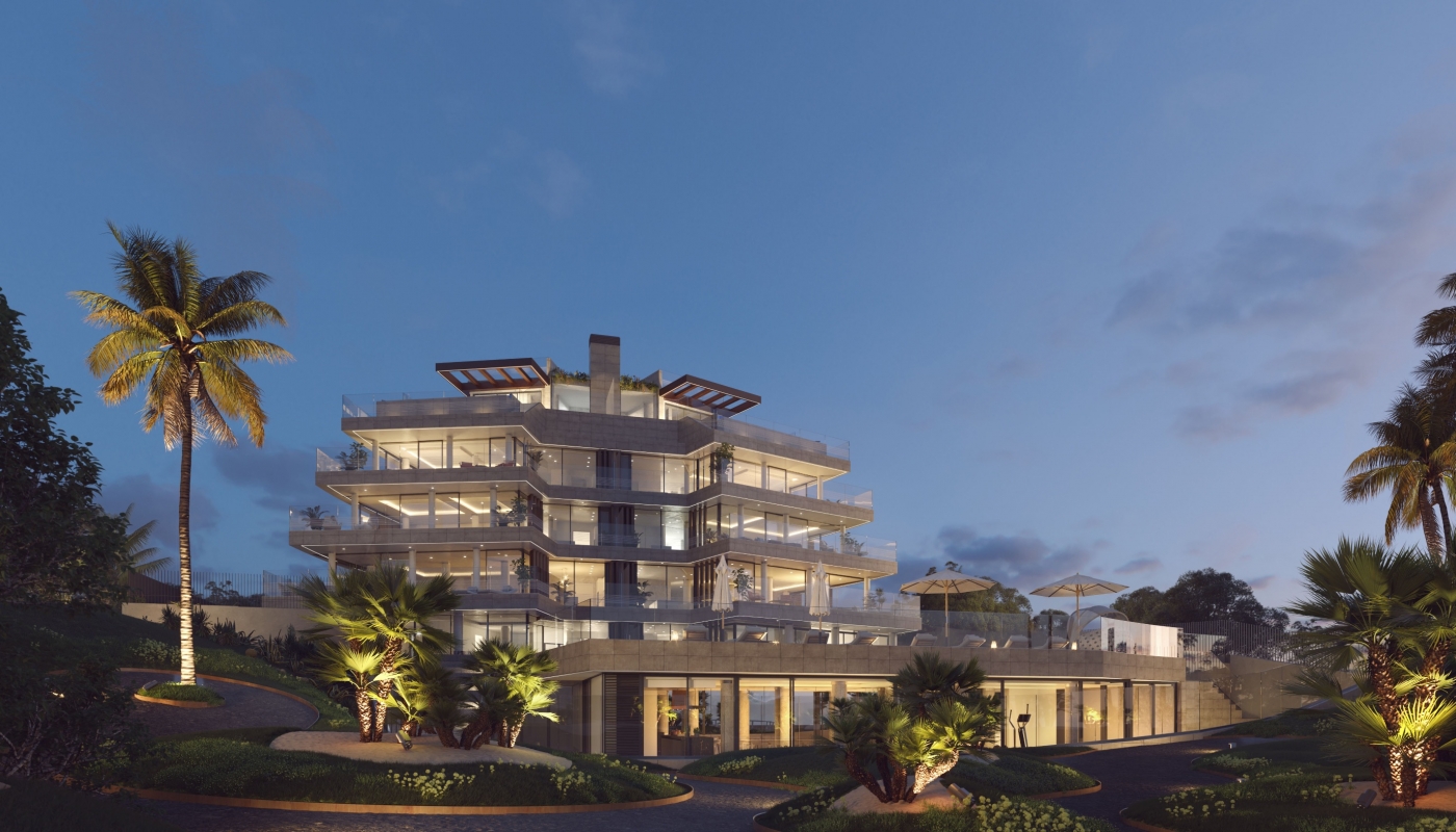 Beachfront development in Estepona