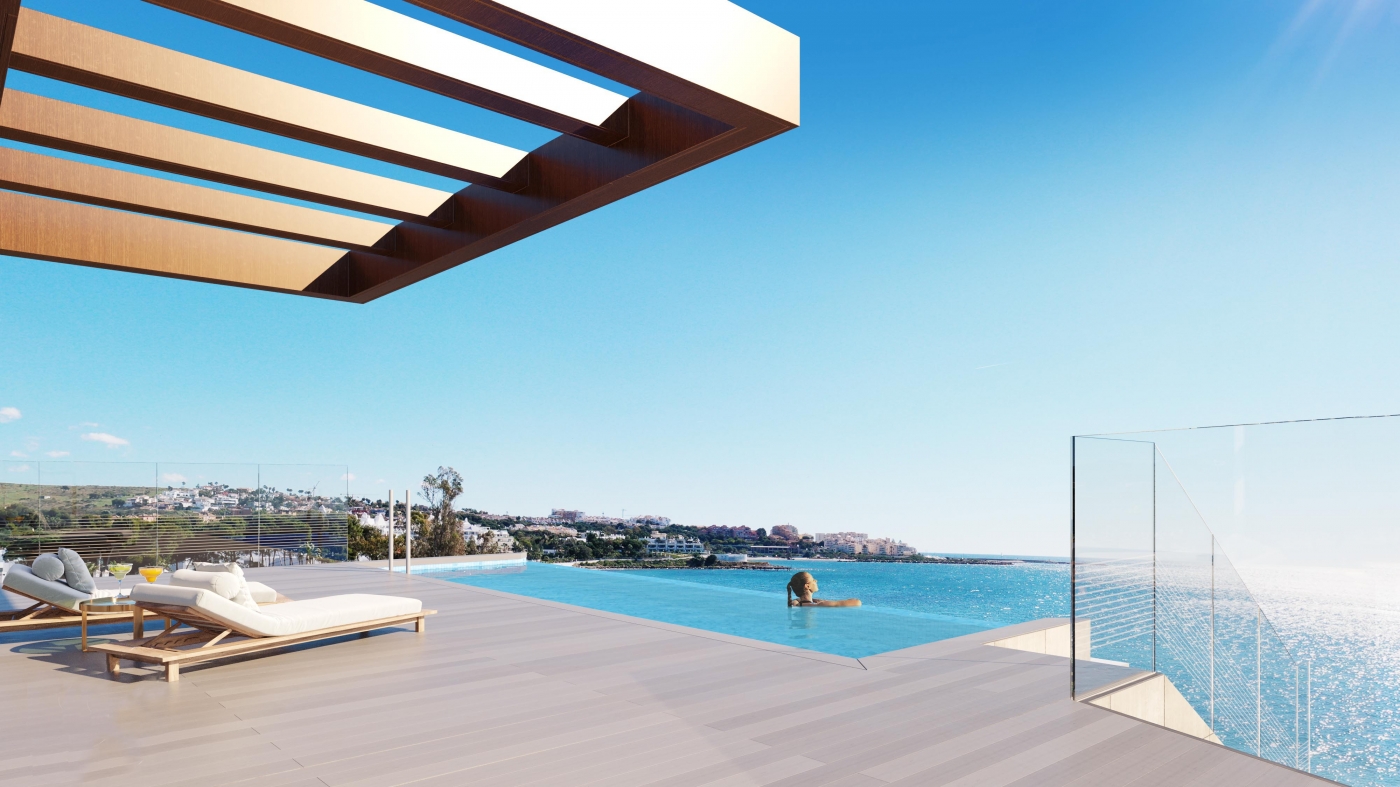 Beachfront development in Estepona