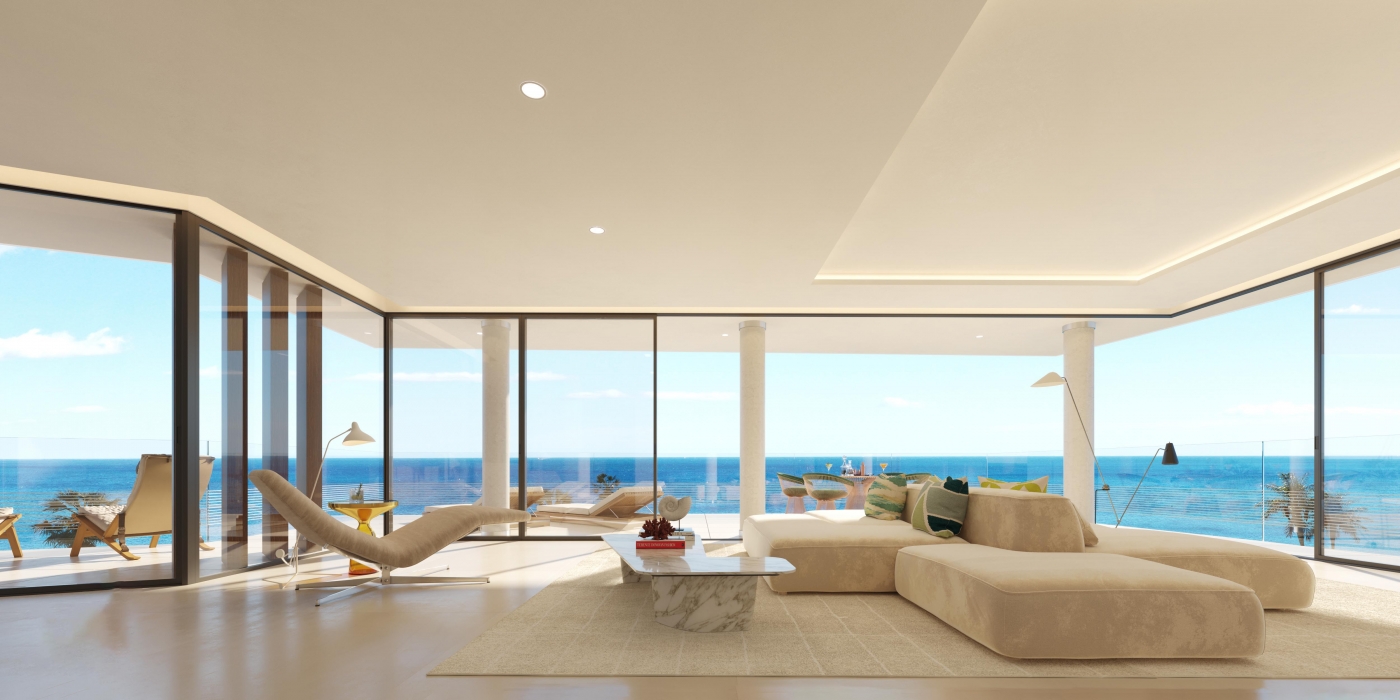 Beachfront development in Estepona