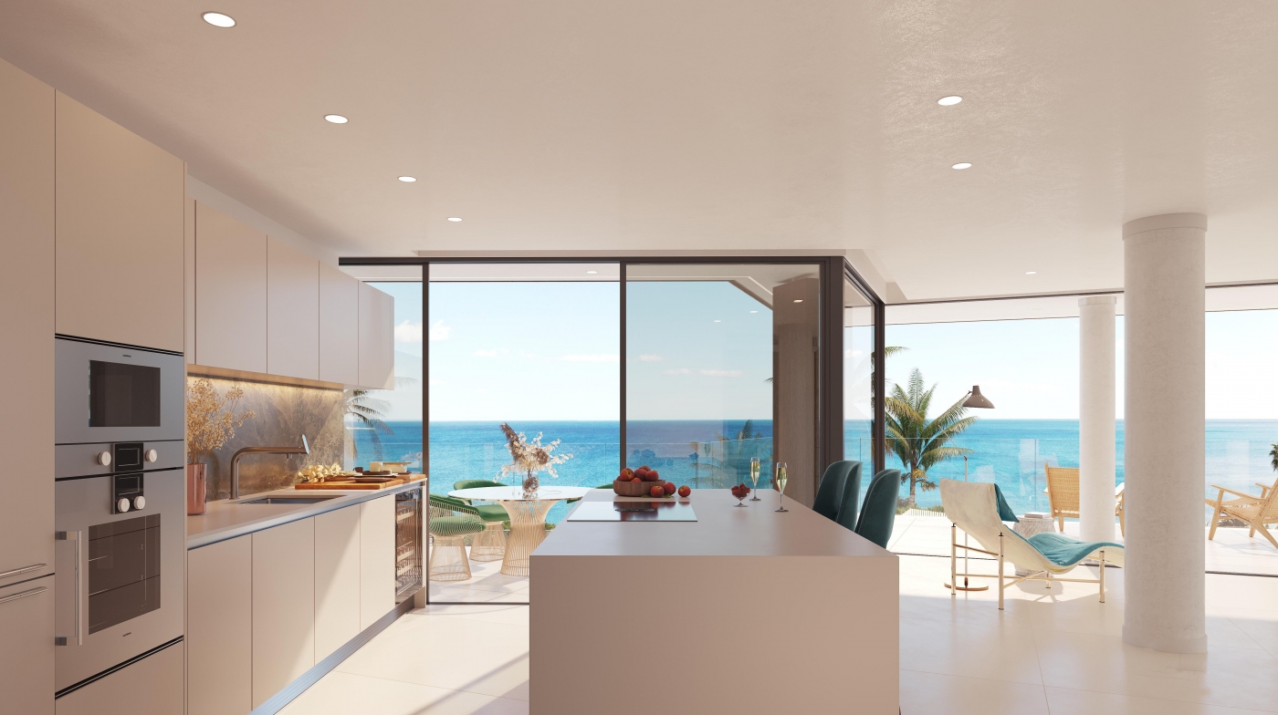 Beachfront development in Estepona