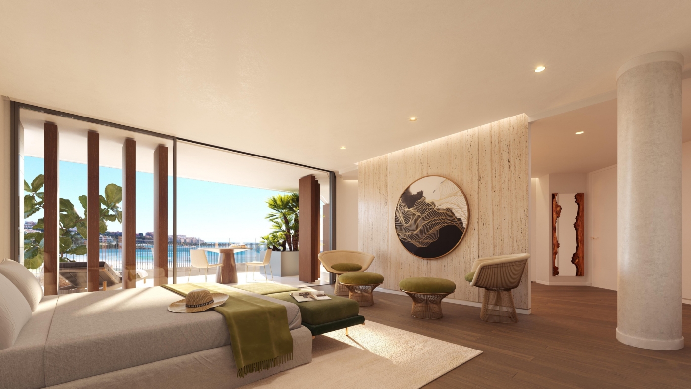 Beachfront development in Estepona