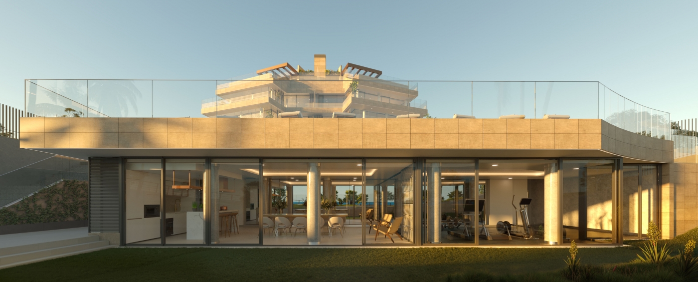 Beachfront development in Estepona