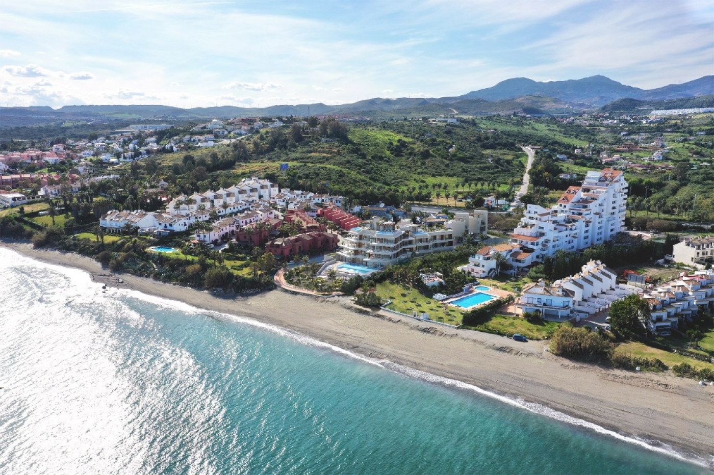 Beachfront development in Estepona