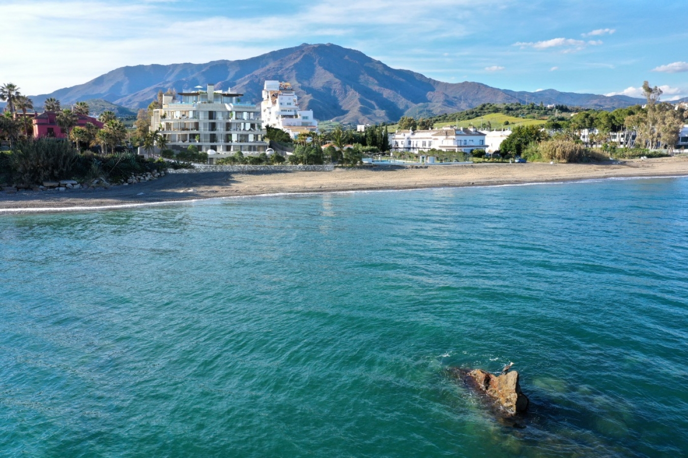 Beachfront development in Estepona