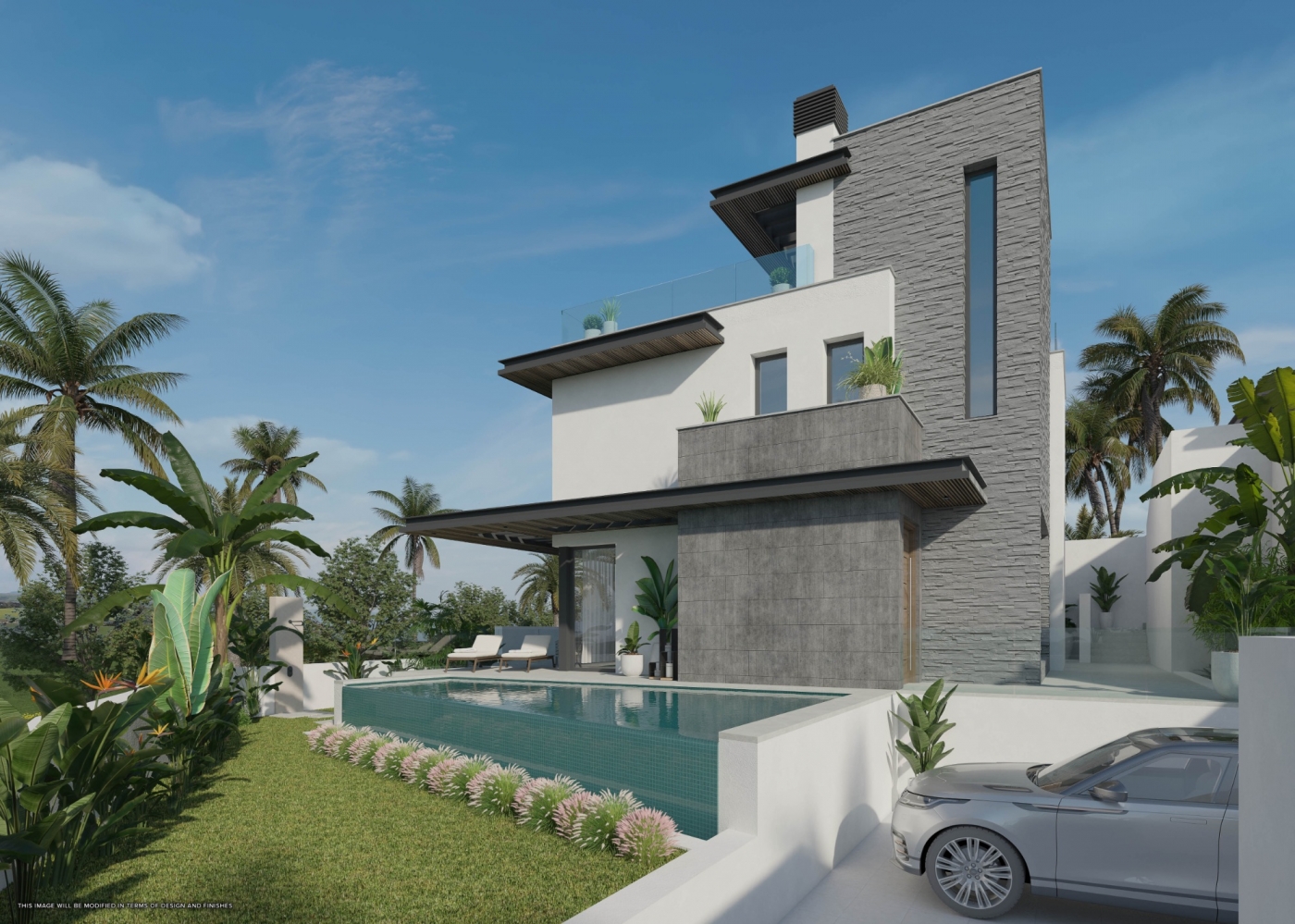 Promoción de villas de lujo en Calanova