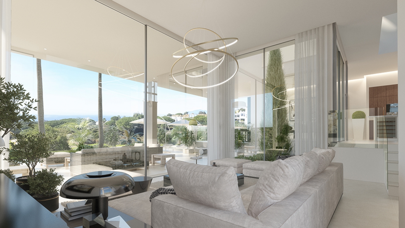 Promoción de villas en Estepona Golf