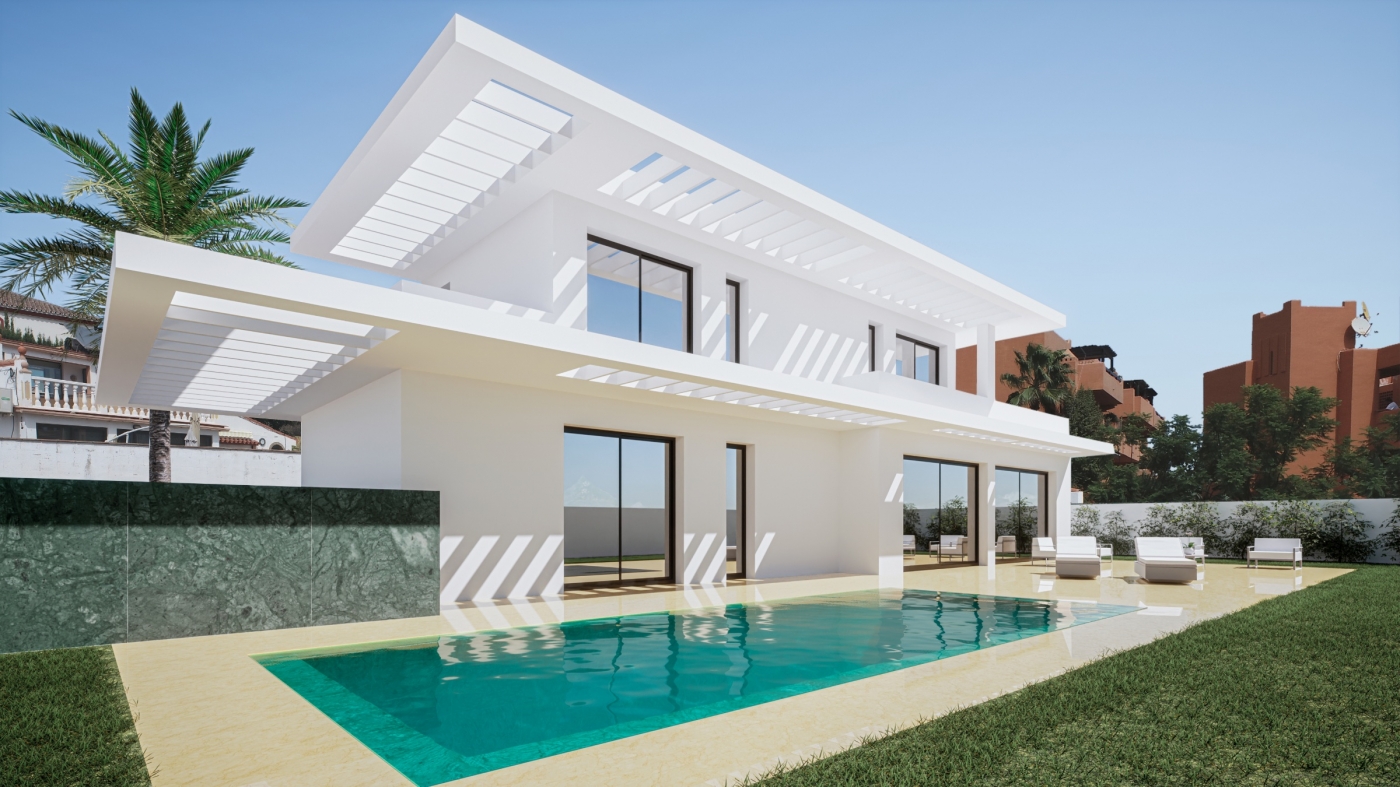 Villa en Estepona a poca distancia de la playa