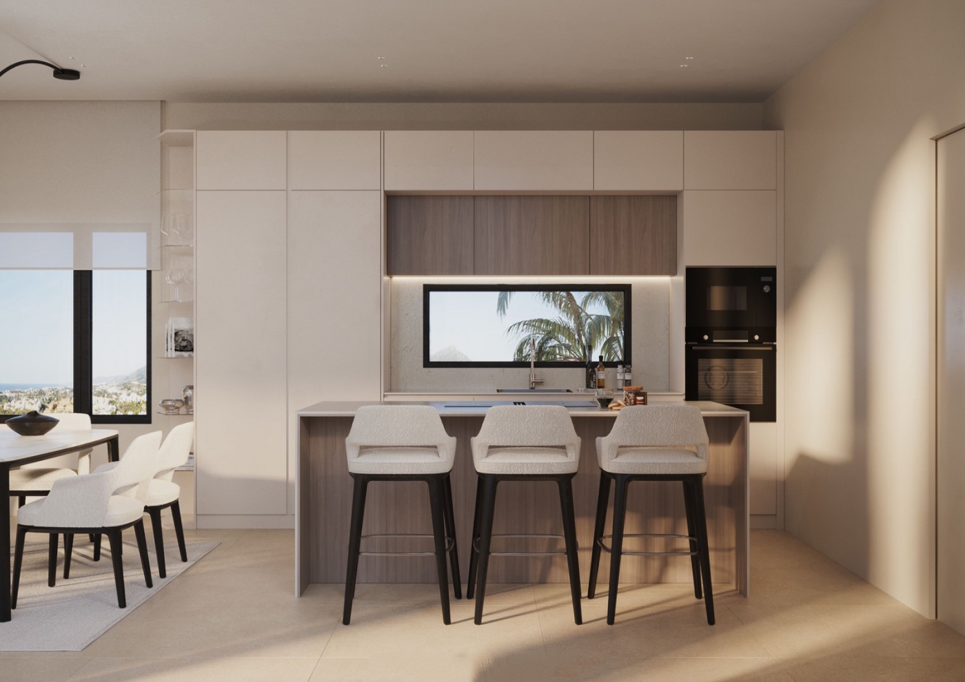 Villas de obra nueva en 1ª línea de golf en Estepona