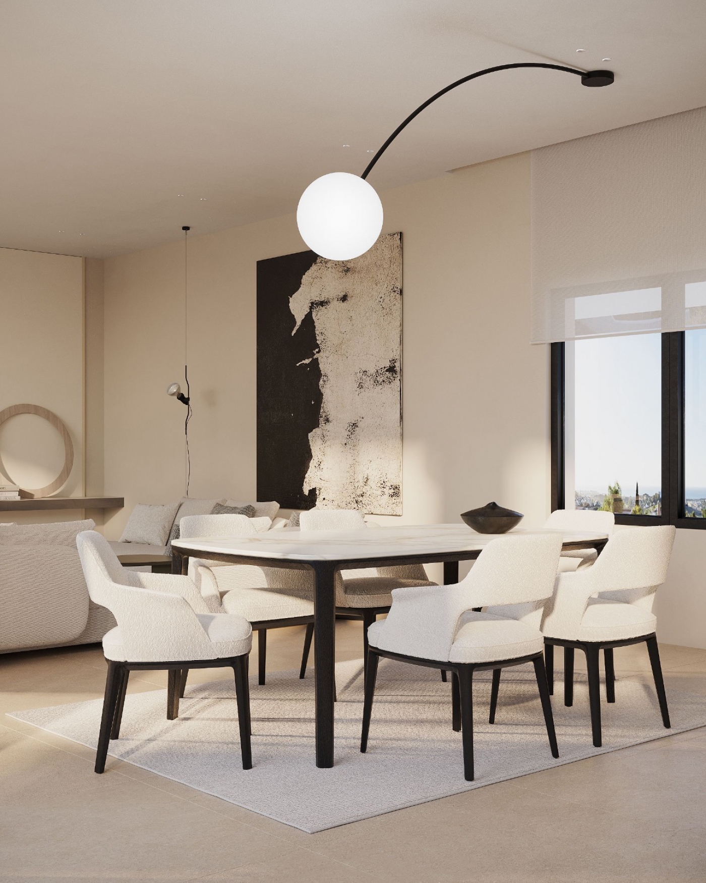 Villas de obra nueva en 1ª línea de golf en Estepona
