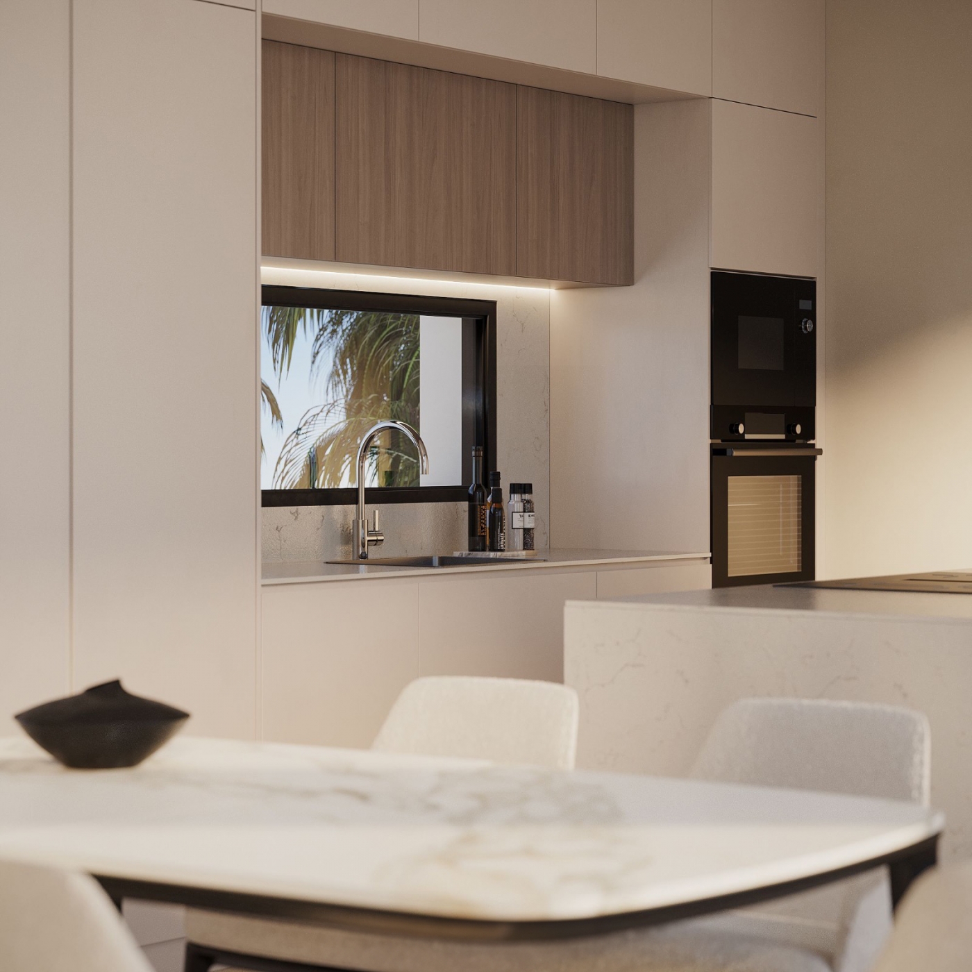 Villas de obra nueva en 1ª línea de golf en Estepona