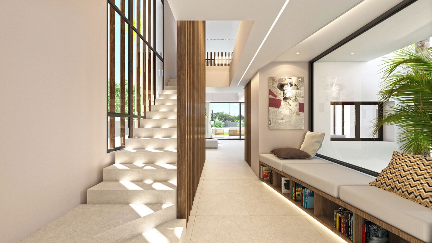 New development of villas in Puerto Banús