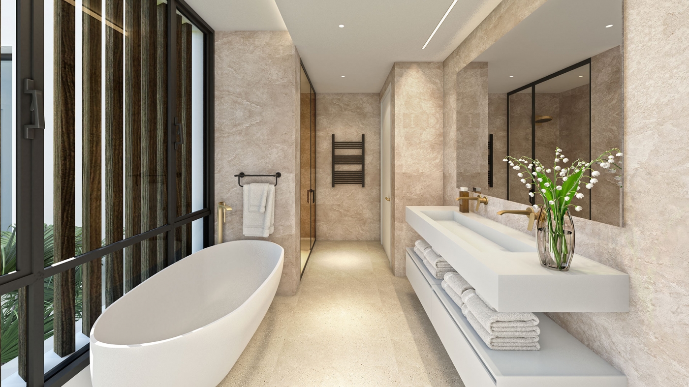 New development of villas in Puerto Banús