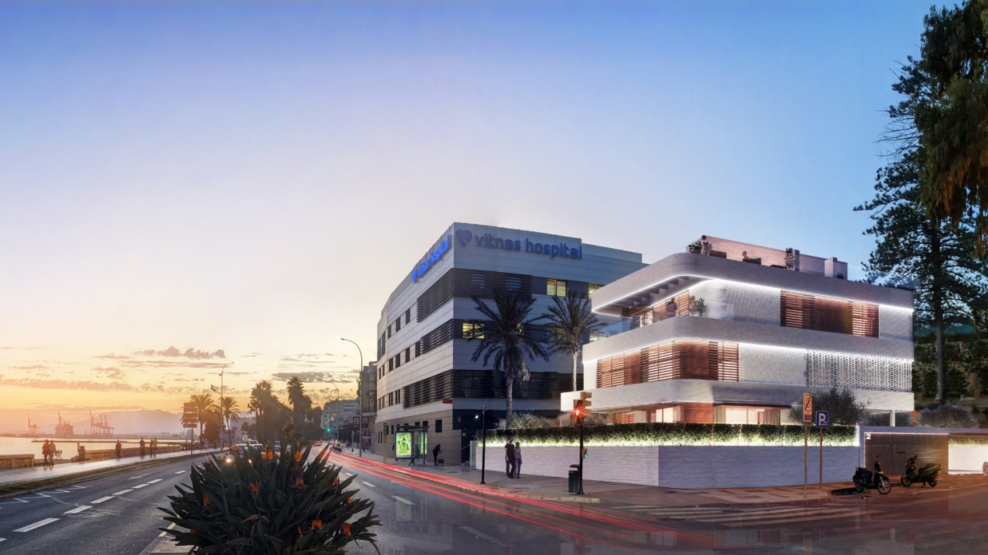 New development in first line of beach in El Limonar, Malaga