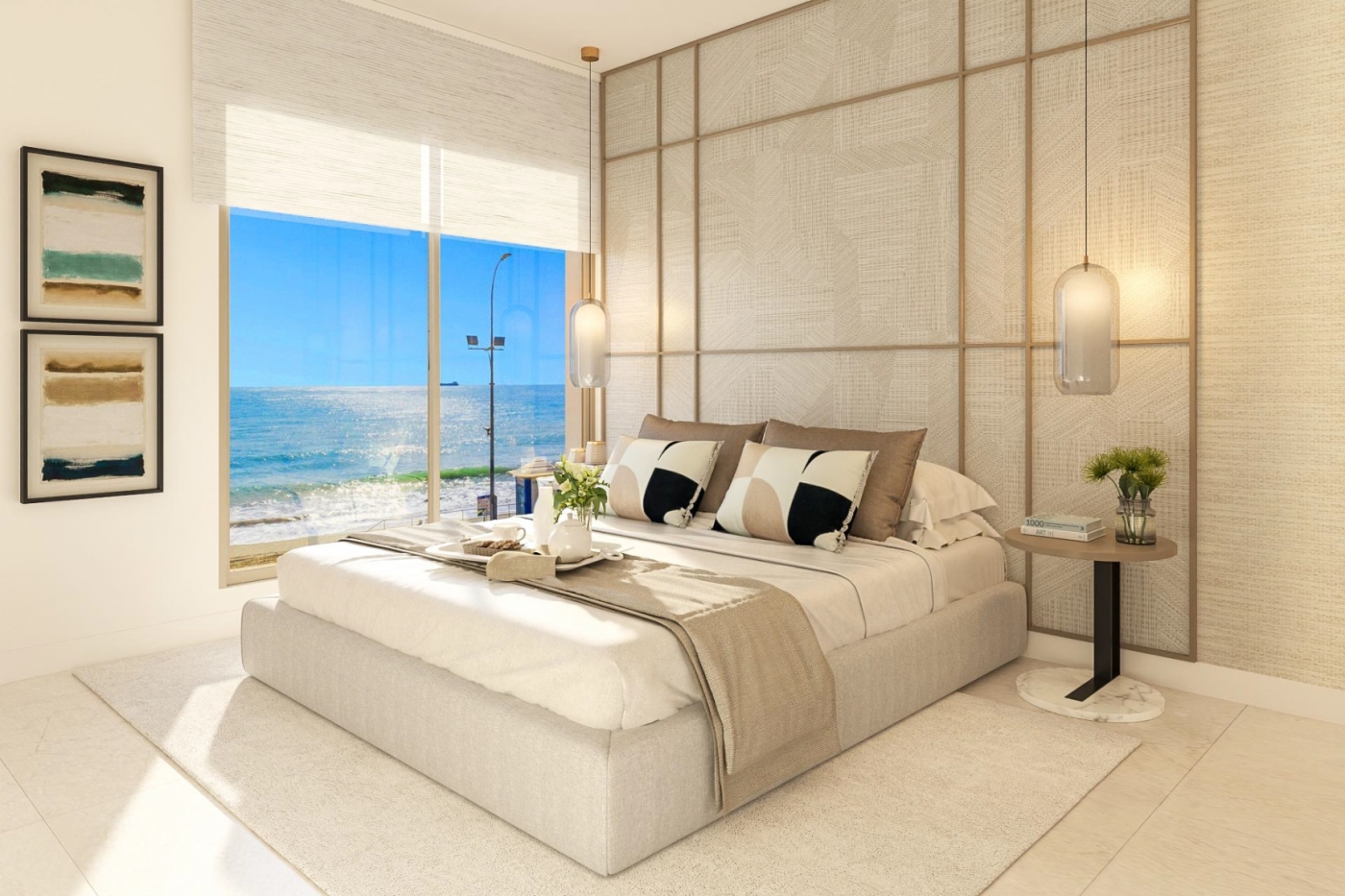 New development in first line of beach in El Limonar, Malaga