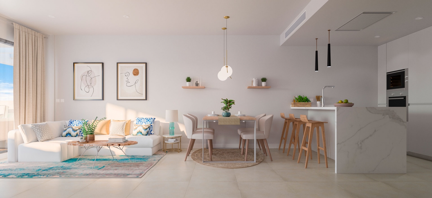 New development in La Carihuela, Torremolinos