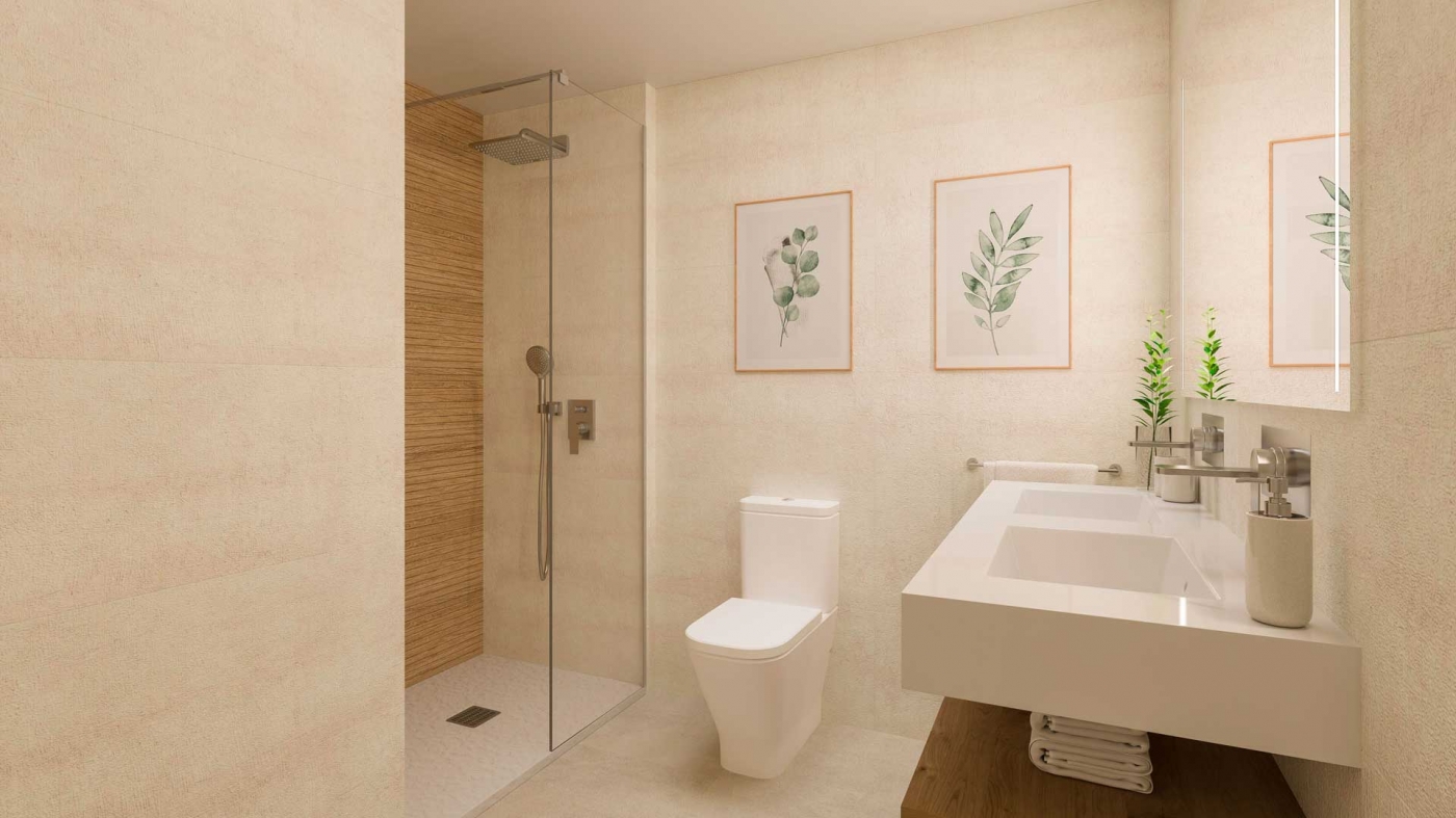 New development in La Carihuela, Torremolinos