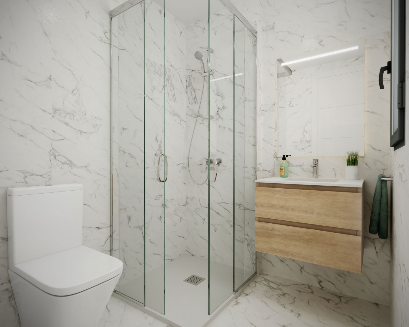New development in La Carihuela, Torremolinos