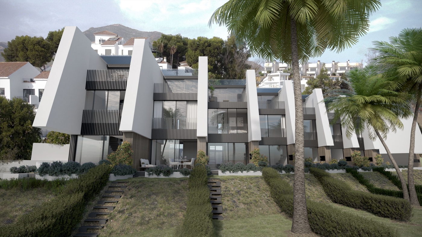 New townhouses in Torreblanca, Fuengirola