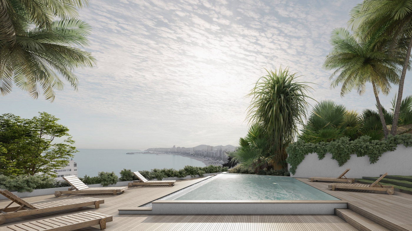 New townhouses in Torreblanca, Fuengirola