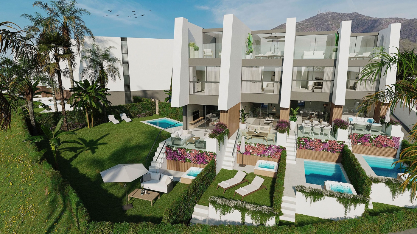 New townhouses in Fuengirola