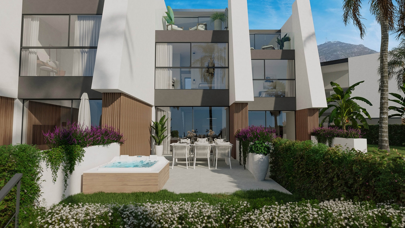 New townhouses in Fuengirola