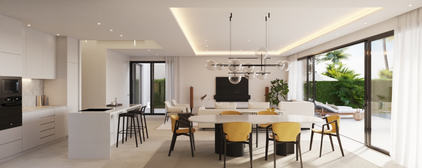 Development of new villas in Casares Costa