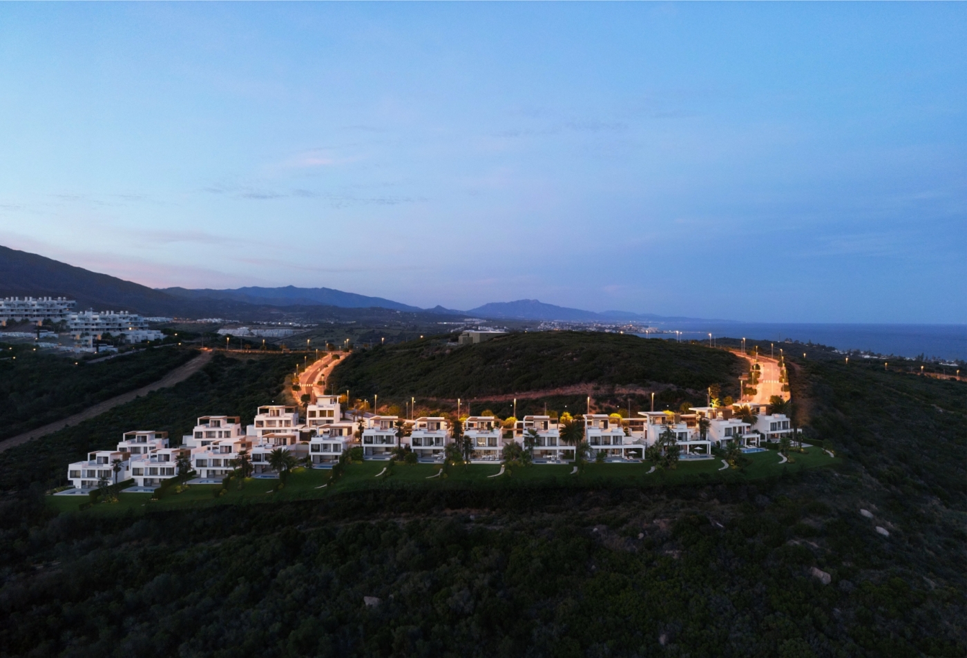Development of new villas in Casares Costa
