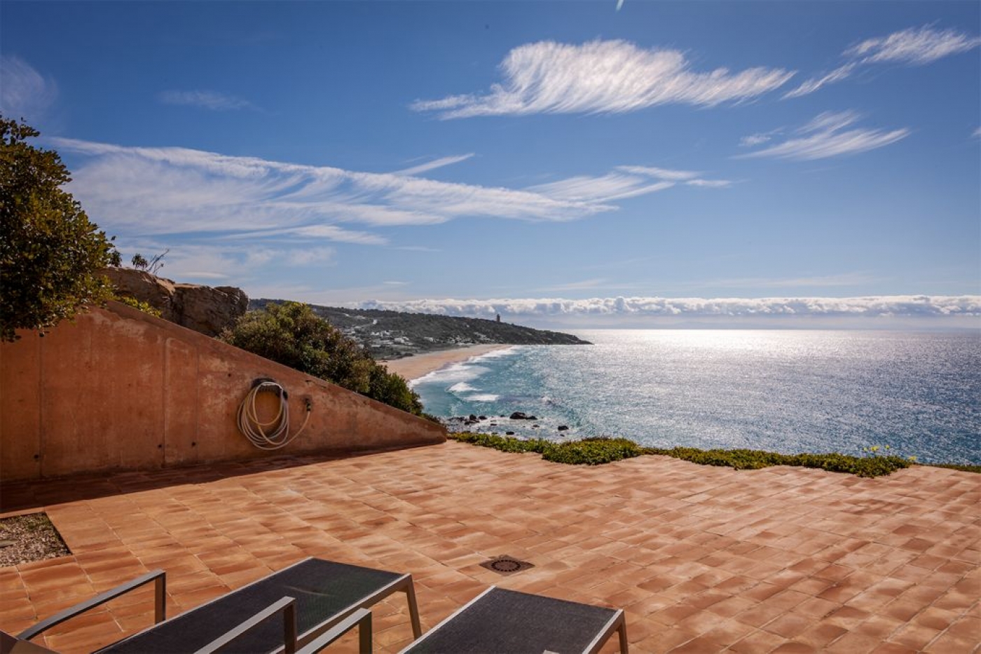 Villa con vistas al mar en Zahara de los Atunes