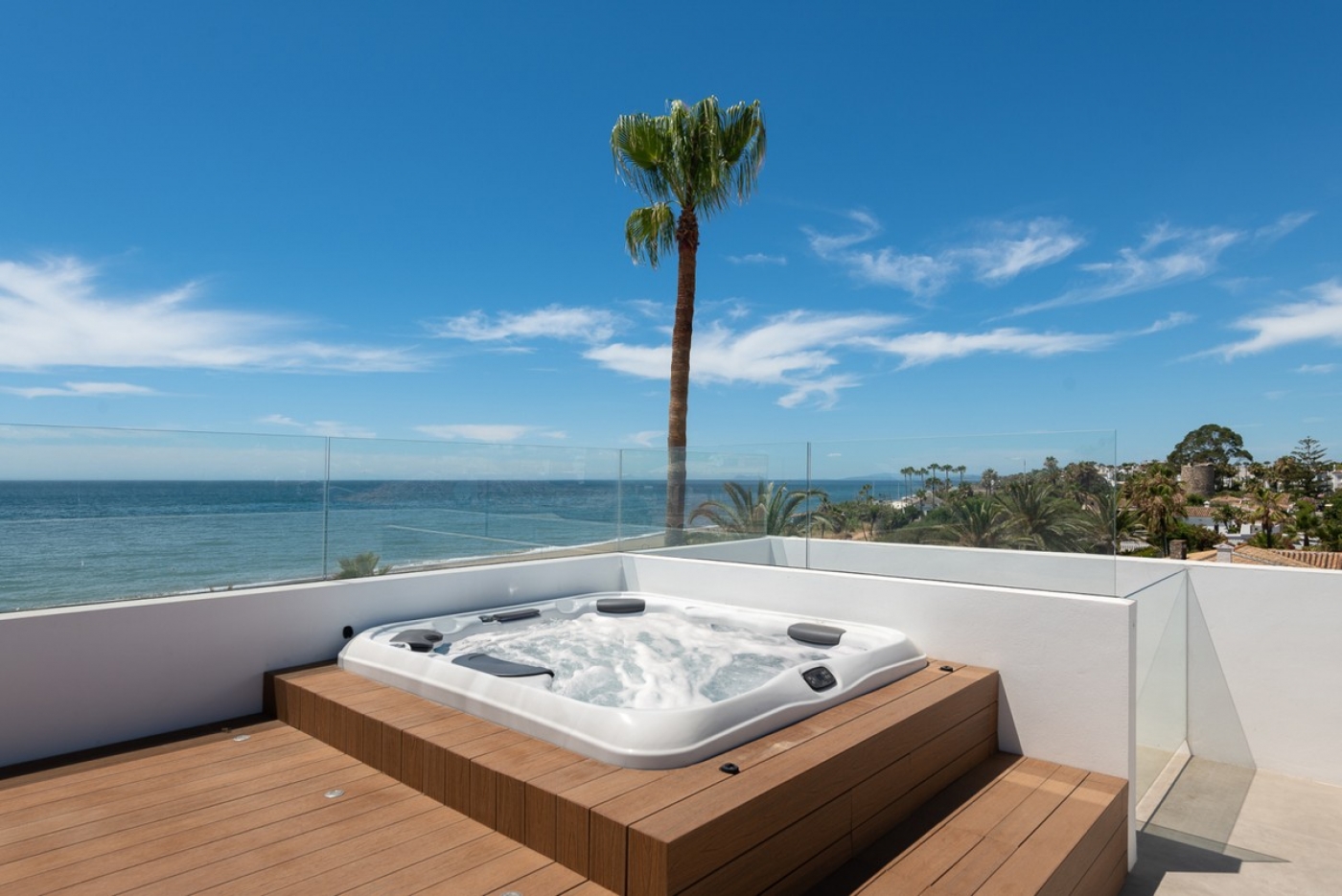Villa en primera línea de playa