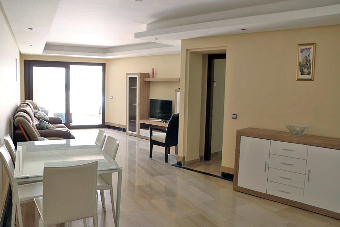 Apartamento en planta baja en primera linea de playa
