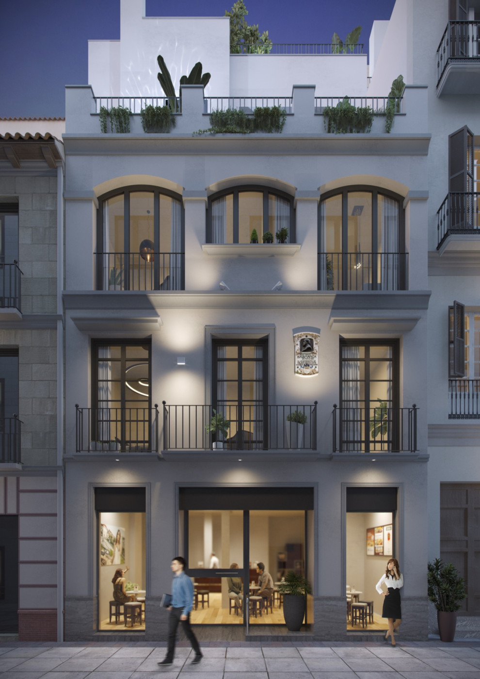 Viviendas de lujo en el centro de Málaga