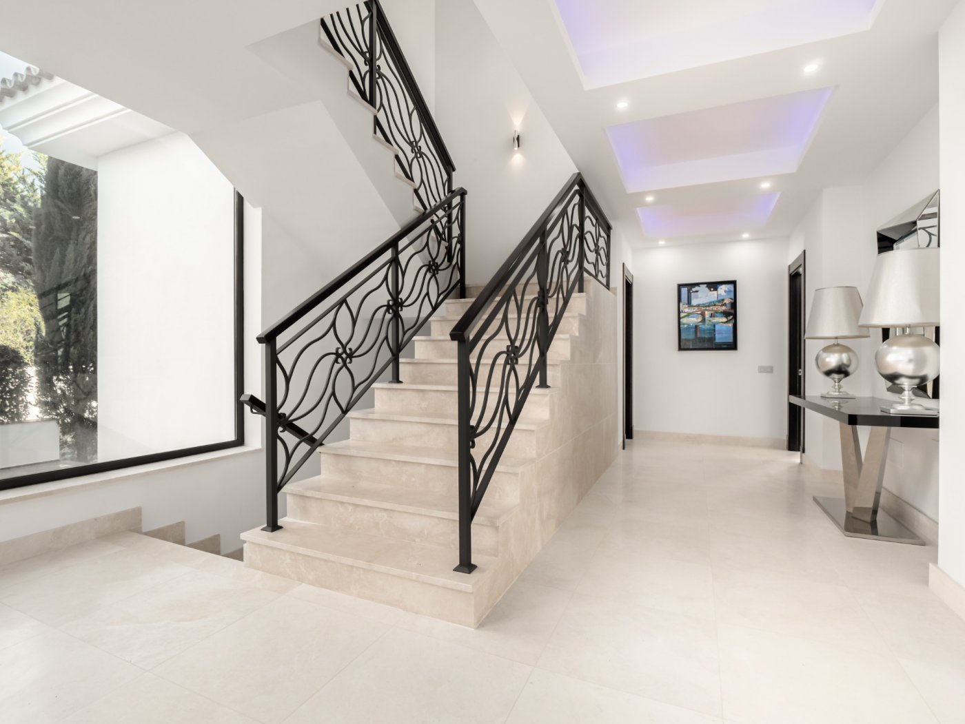 Villa moderna mediterránea en Sierra Blanca