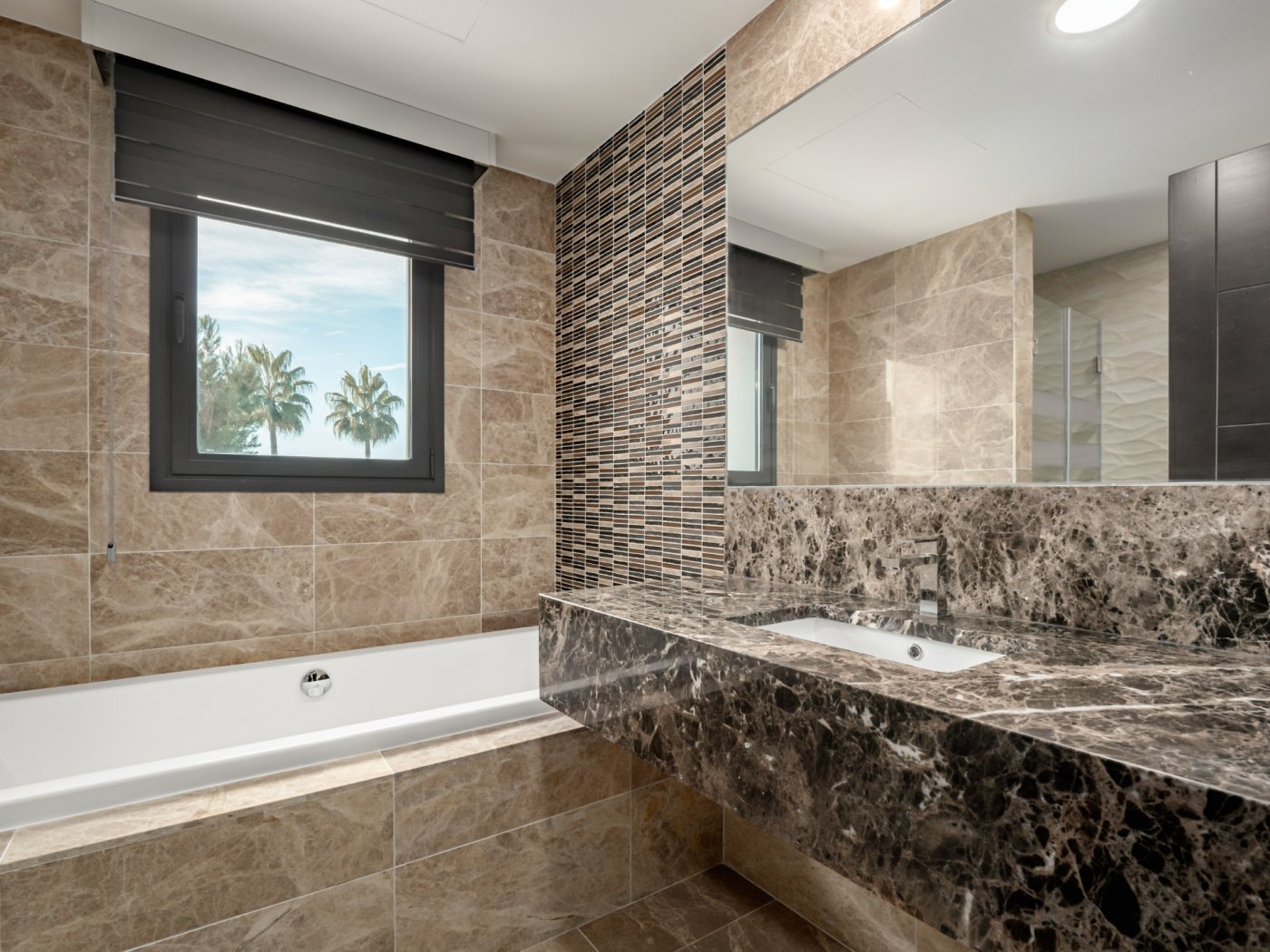 Villa moderna mediterránea en Sierra Blanca