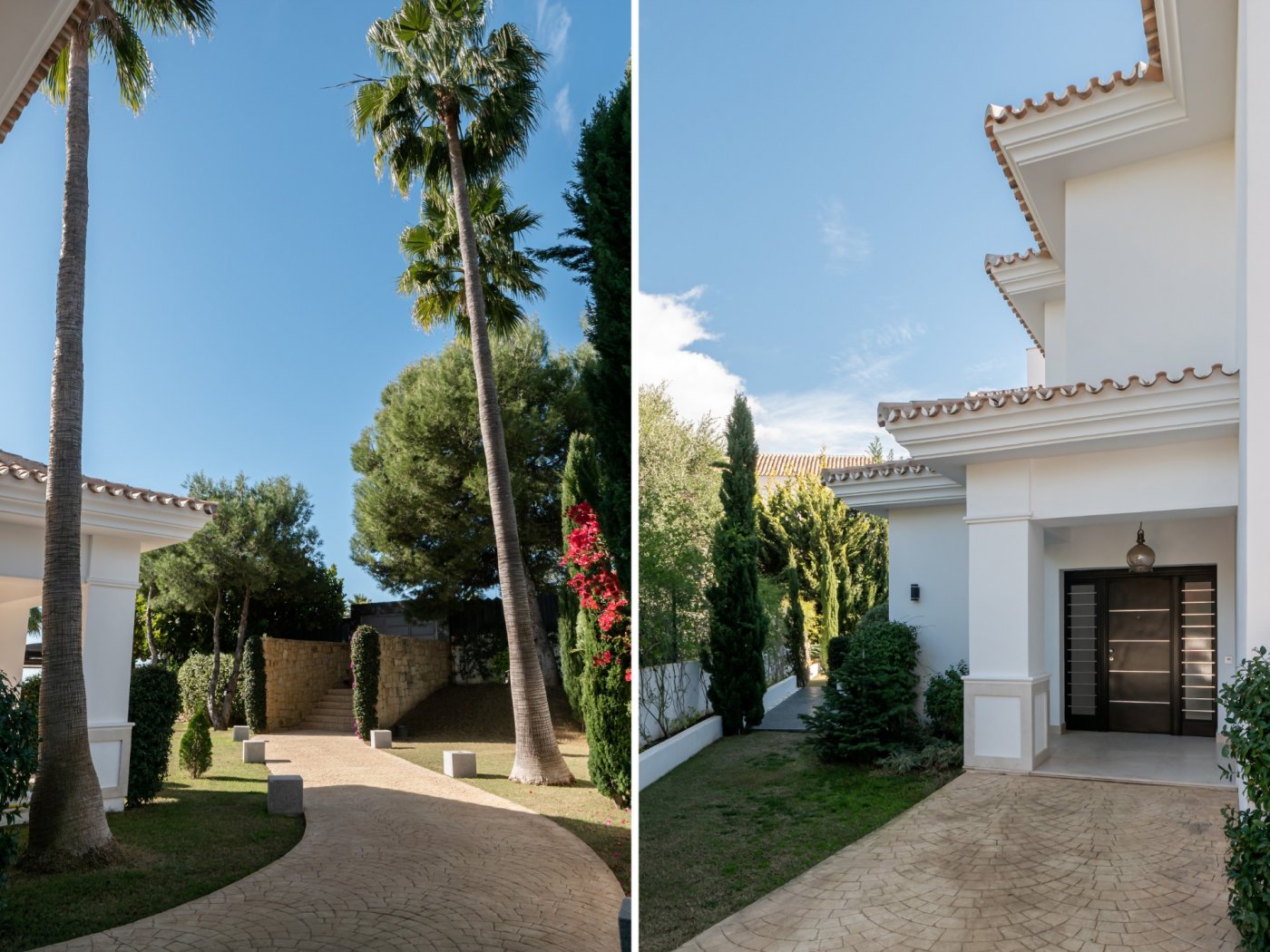Villa moderna mediterránea en Sierra Blanca