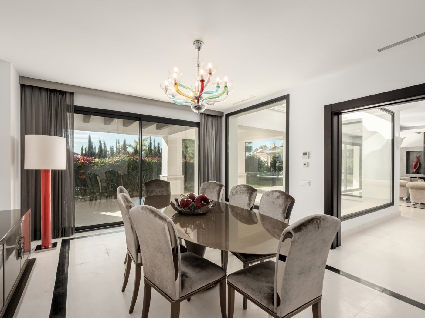 Villa moderna mediterránea en Sierra Blanca