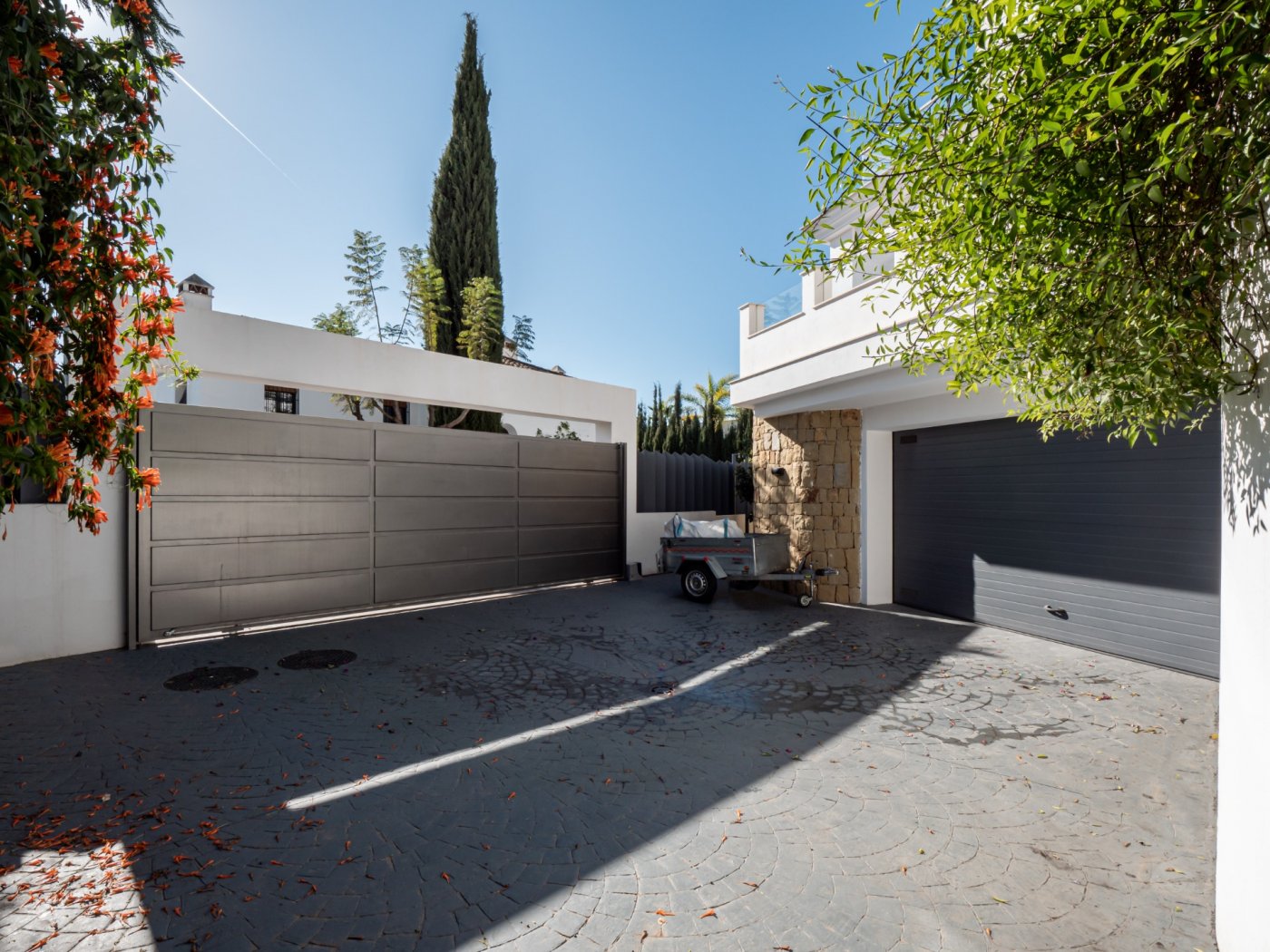 Villa moderna mediterránea en Sierra Blanca