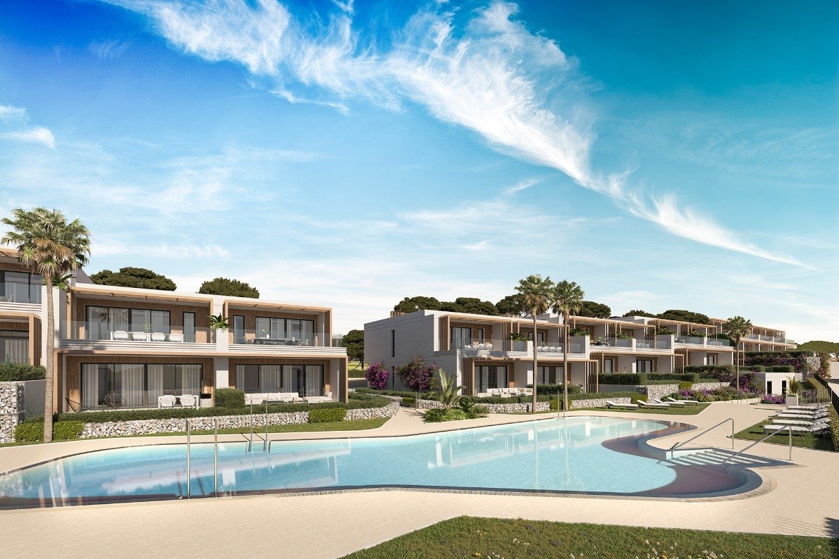 Neue Stadthäuser in El Chaparral Golf, Mijas Costa