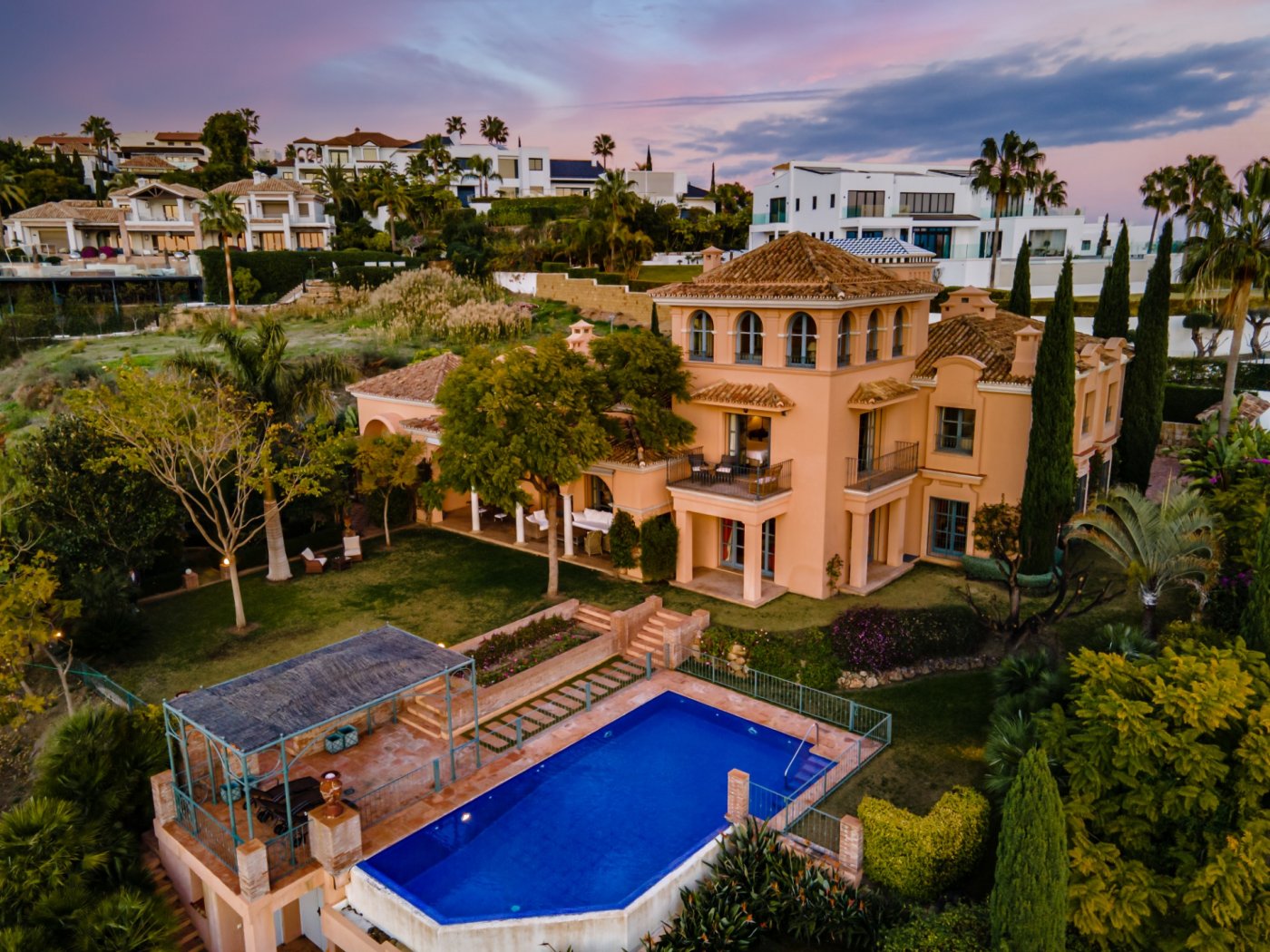 Villa mediterránea de lujo en Benahavis