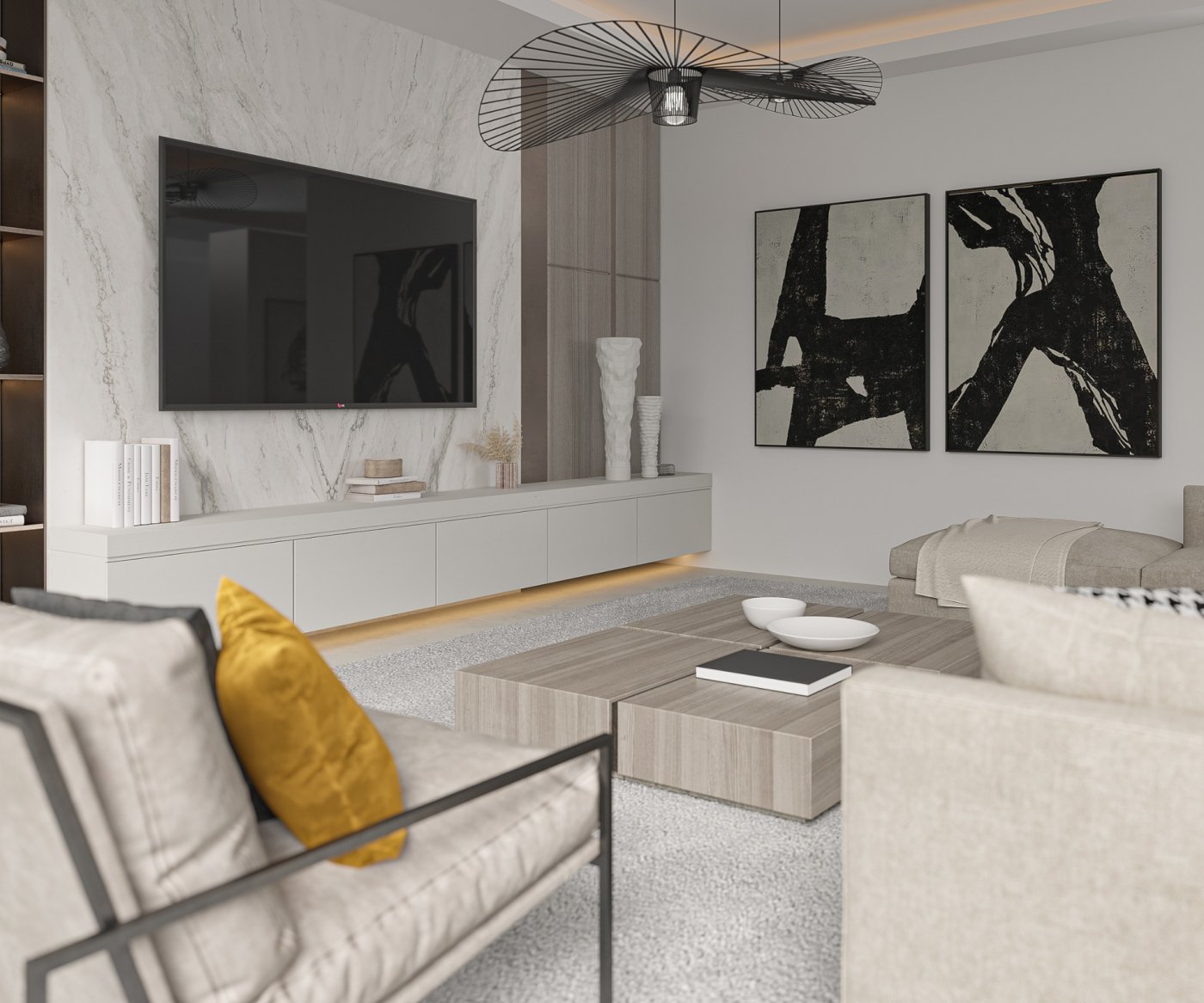 Lujosas villas en Milla de Oro