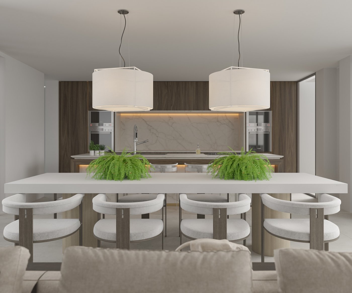 Lujosas villas en Milla de Oro