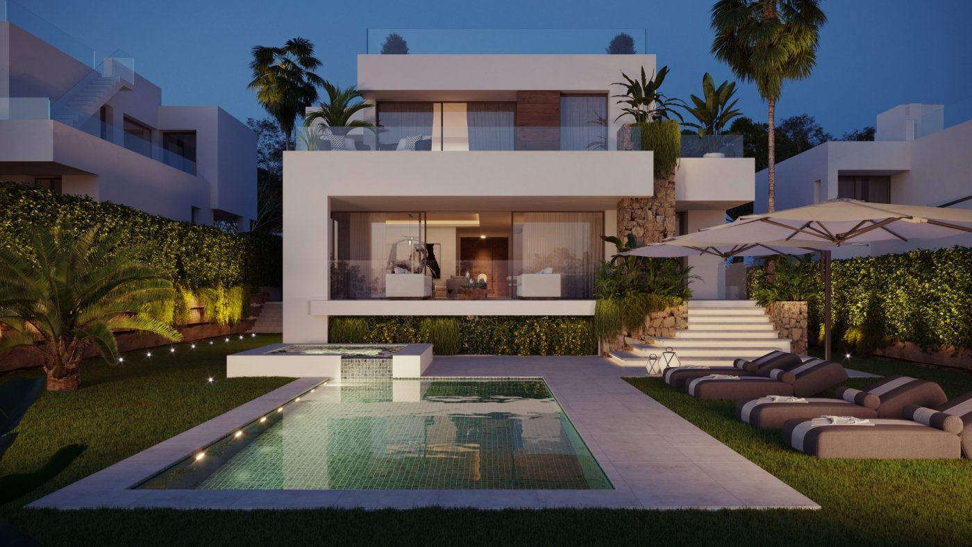 Lujosas villas en Milla de Oro