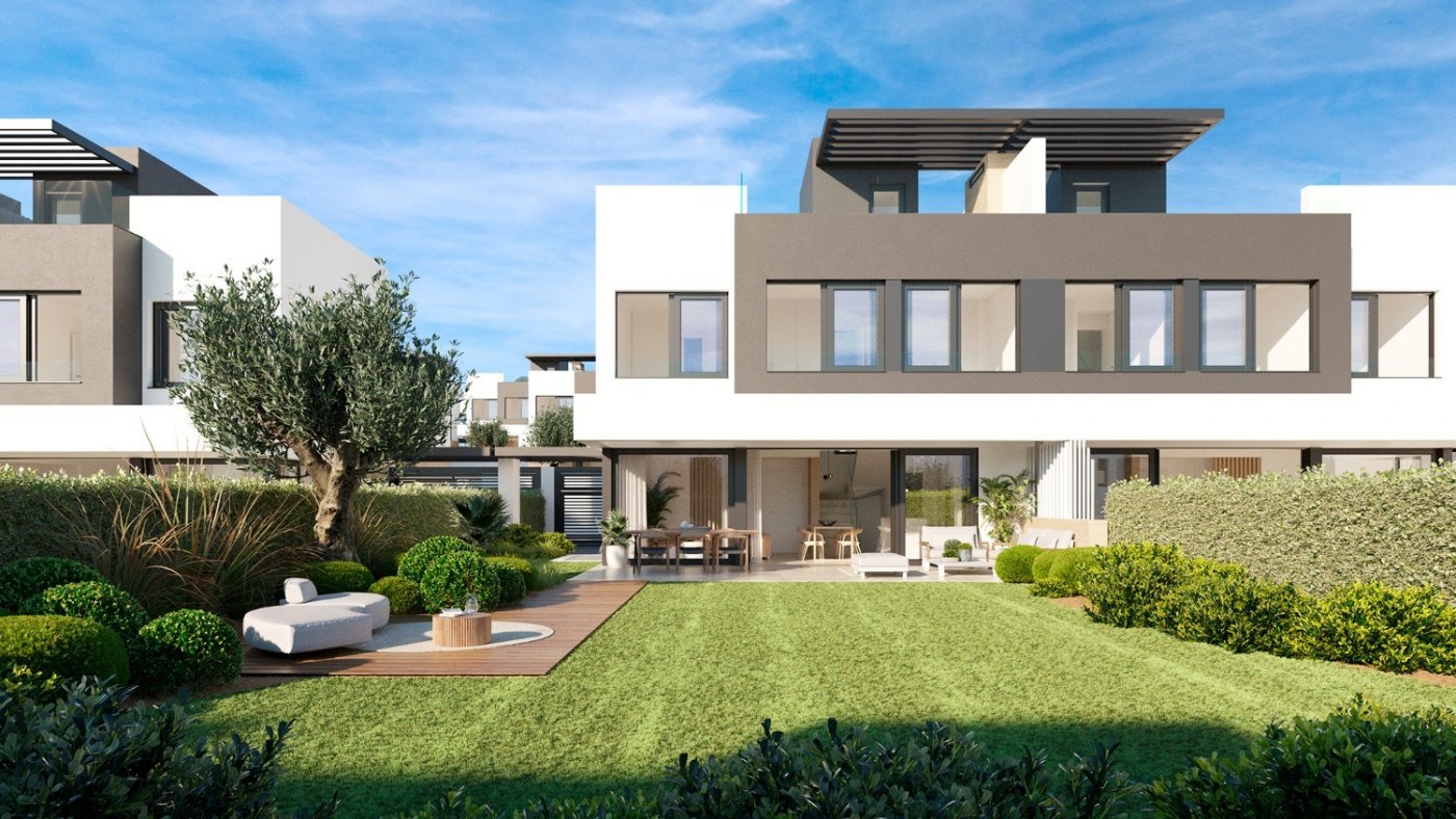 Promoción de villas pareadas en Atalaya, Estepona