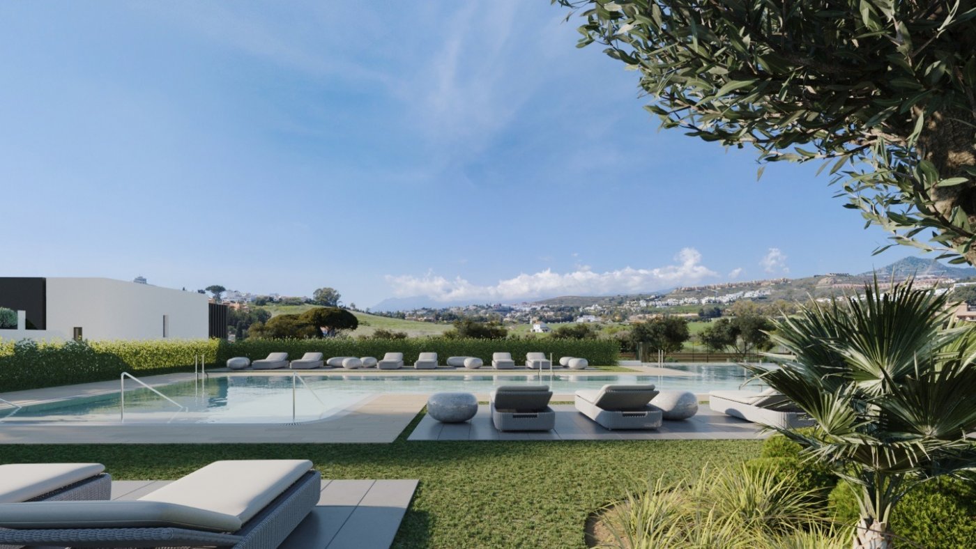 Promoción de villas pareadas en Atalaya, Estepona